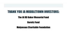 JA Middletown Area Investors